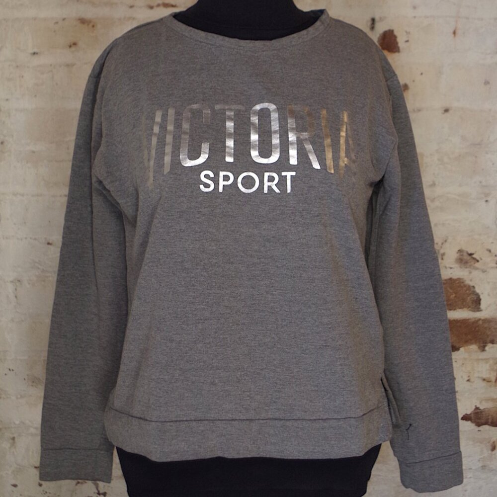 Victoria Sport Metallic Logo Sweatshirt